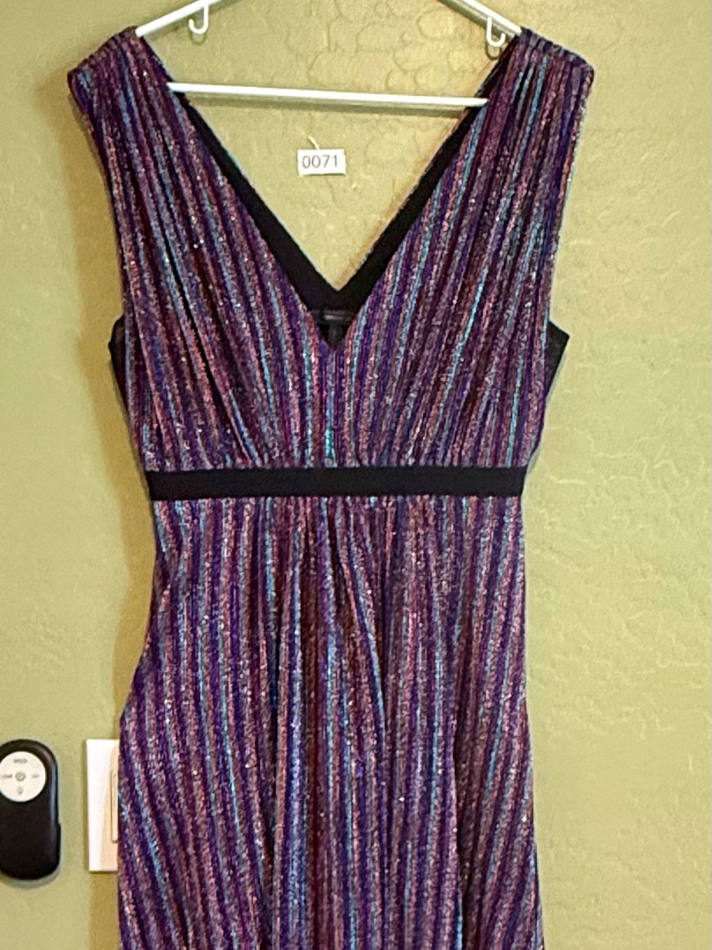 BCBGMaxAzria Metallic Maxi Dress Formal Revolve